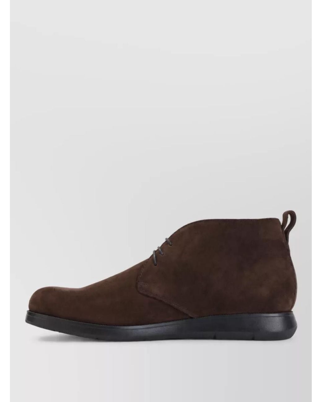 Church's Brown Suede Leather Lace-Up Ankle Boots for men