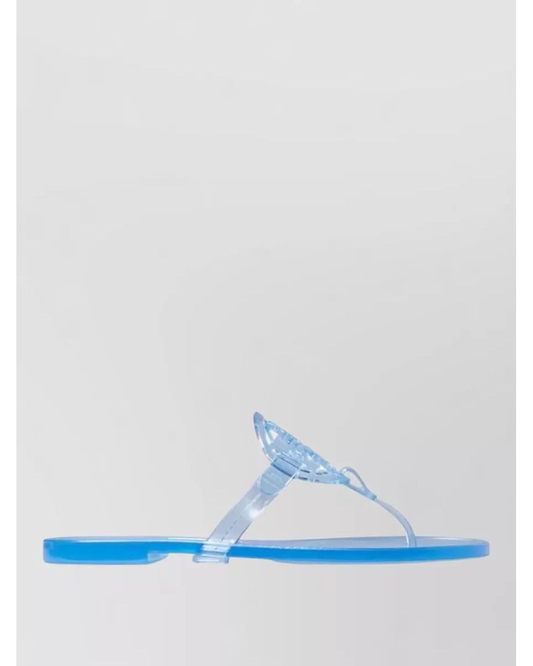 Tory Burch Blue Jelly Flip-Flops