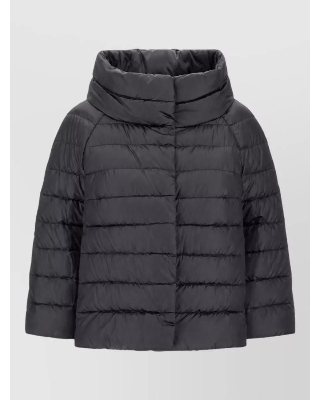 Herno Black Down Puffer Jacket