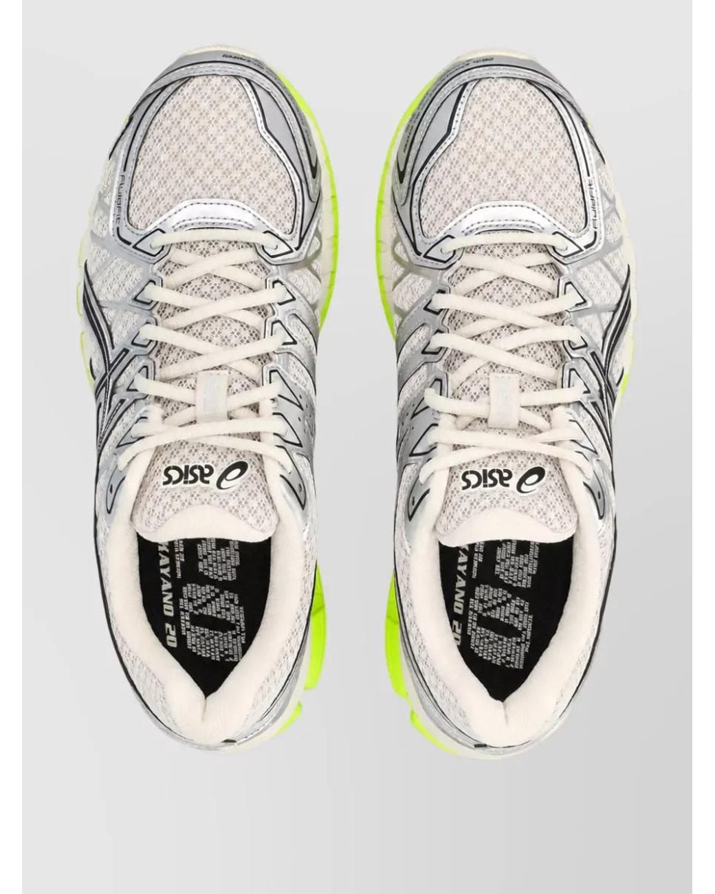Asics Metallic Synthetic Leather Lace-Up Sneakers