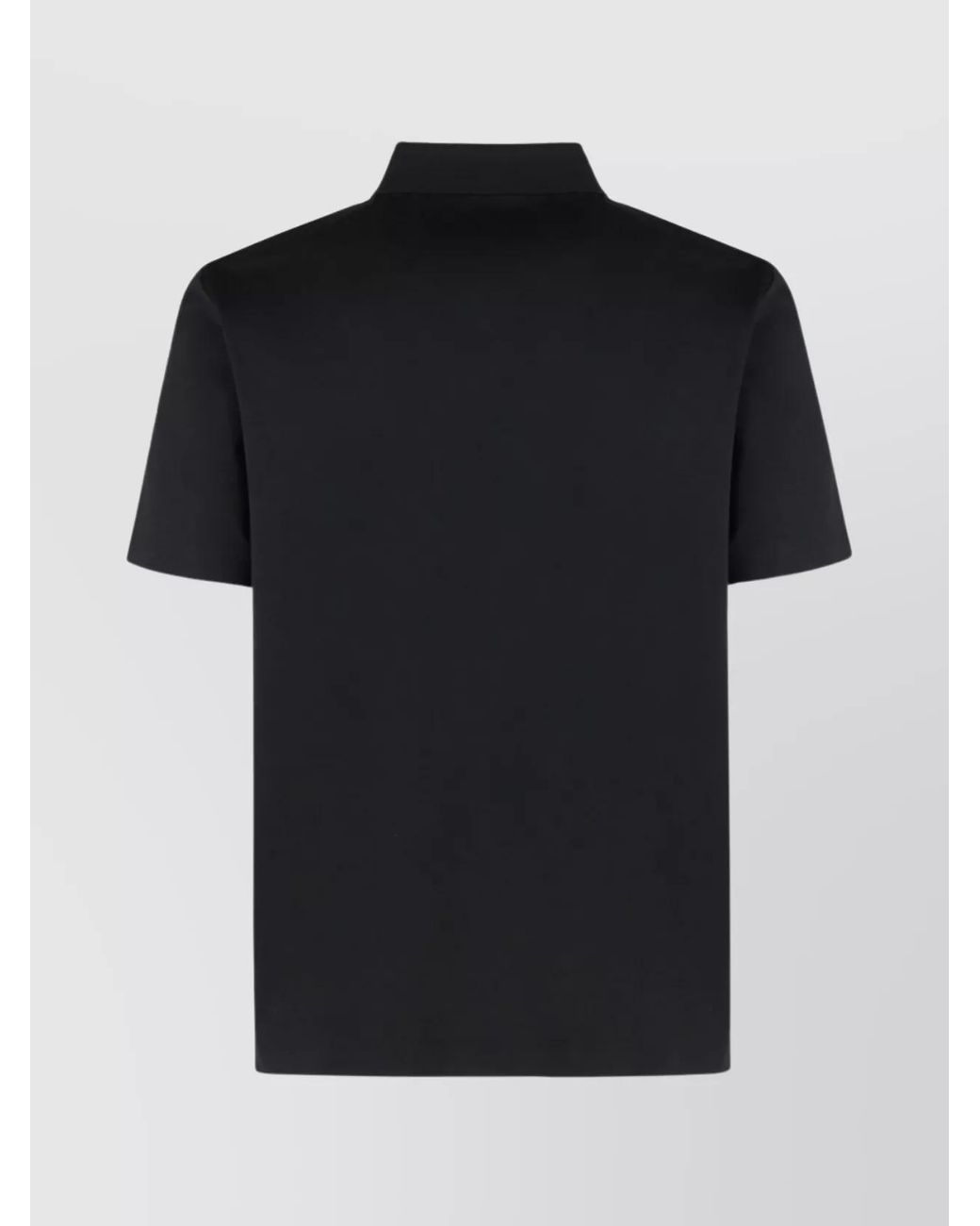 Boss Black Mercerized Cotton Short-Sleeve Polo Shirt for men