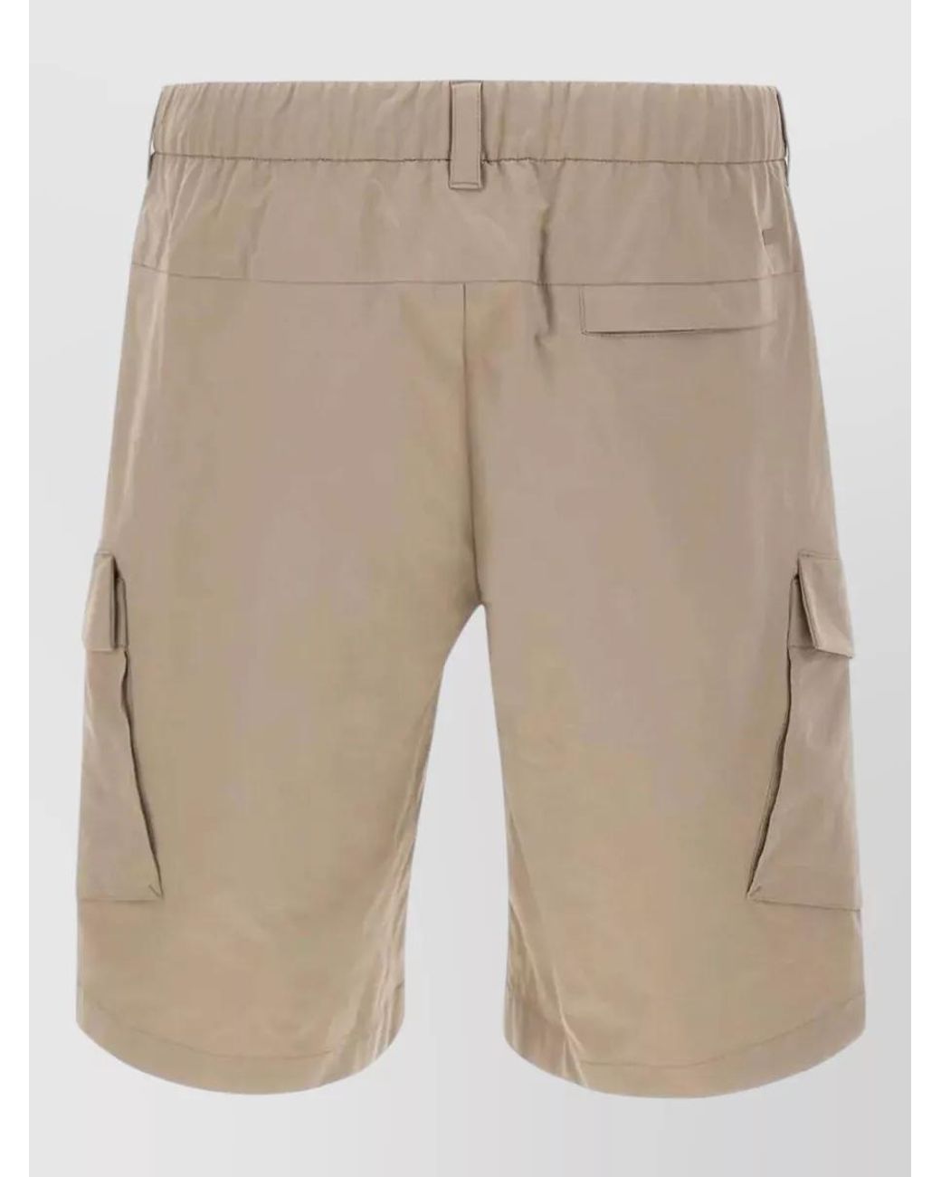 Herno Natural Cargo Bermuda Shorts for men