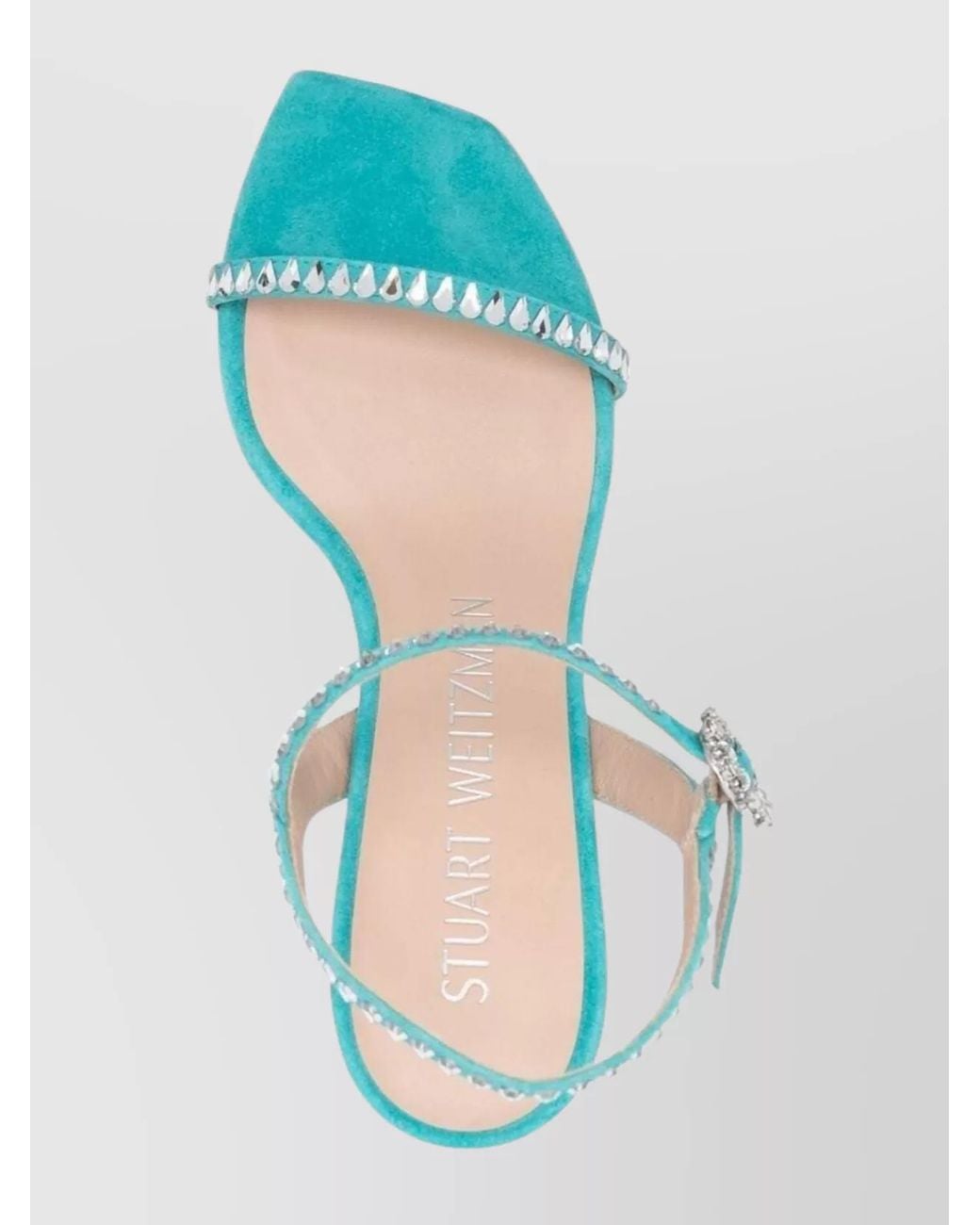 Stuart Weitzman Blue Suede Leather Pumps