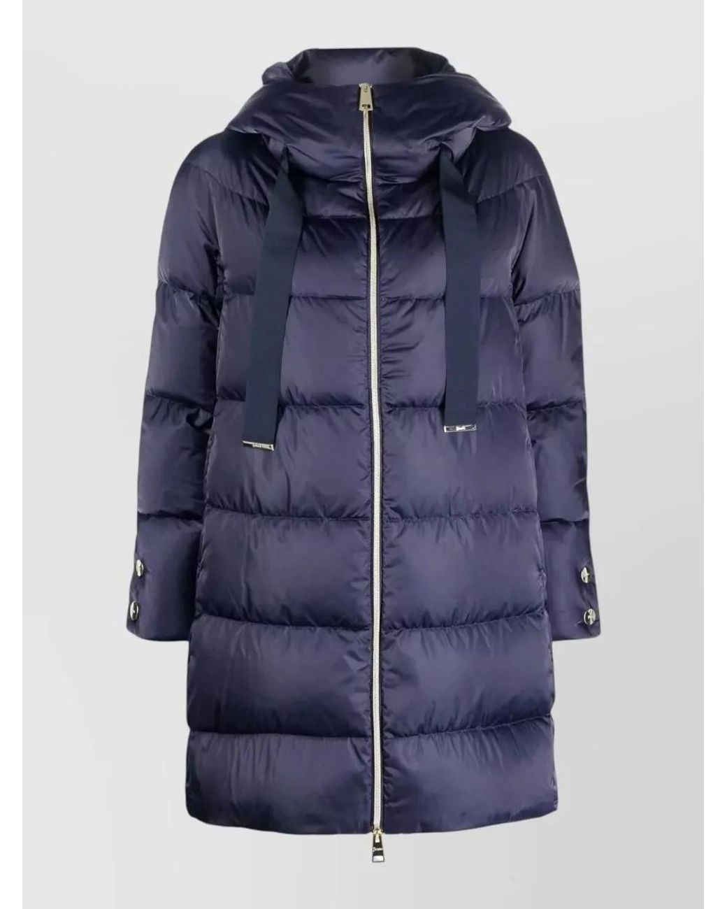 Herno Blue Down Puffer Coat
