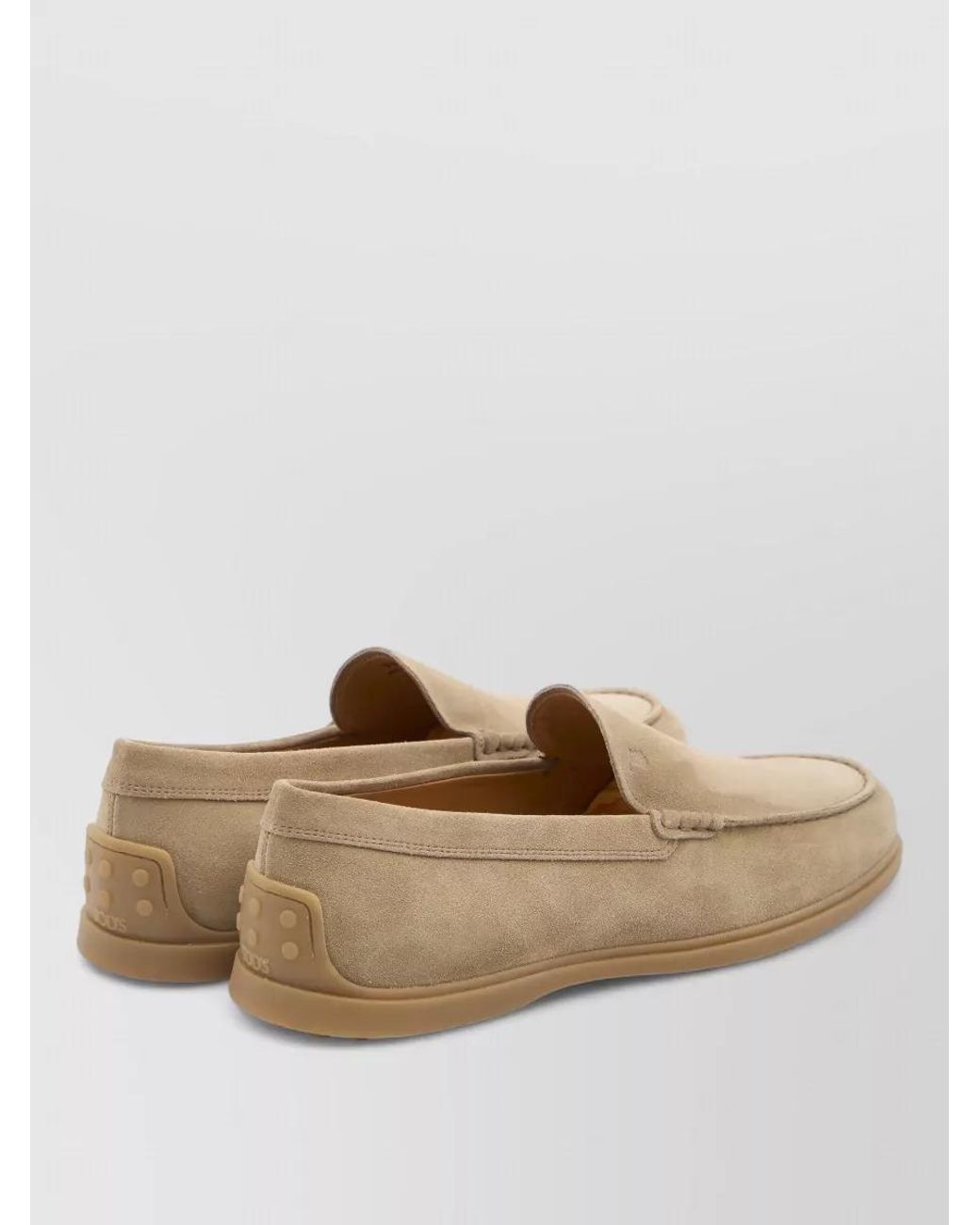 Tod's Natural Suede Loafers for men