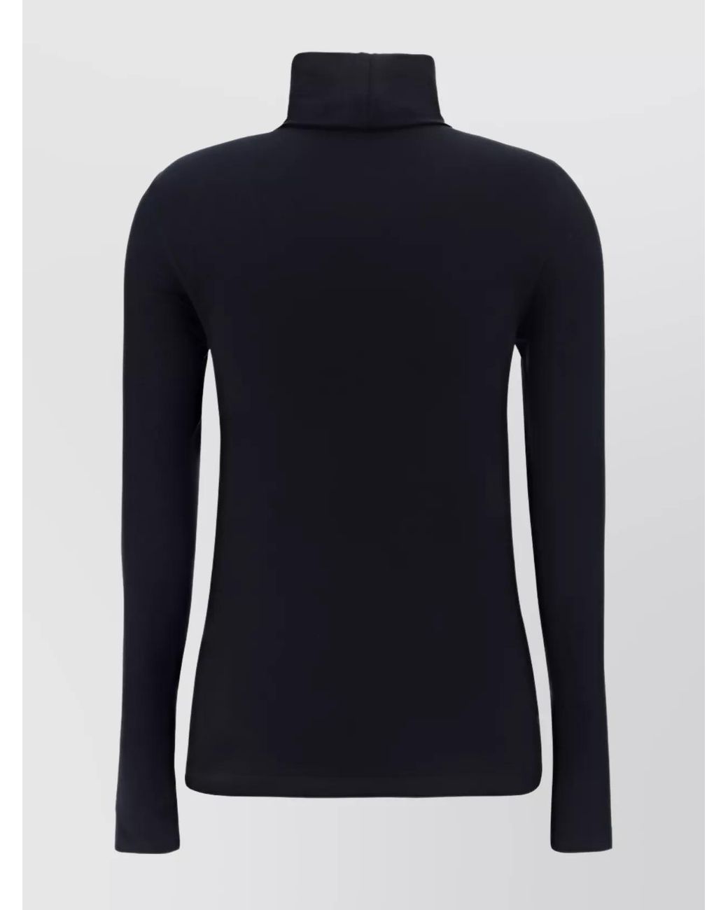Wolford Blue Turtleneck Long-Sleeve Top