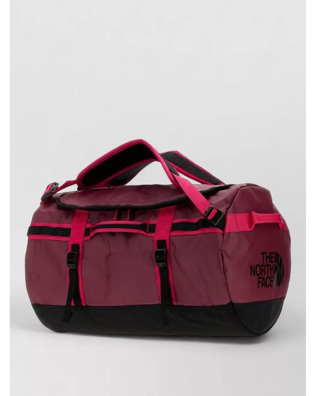 The North Face Pink Fabric Duffel Travel Bag for men
