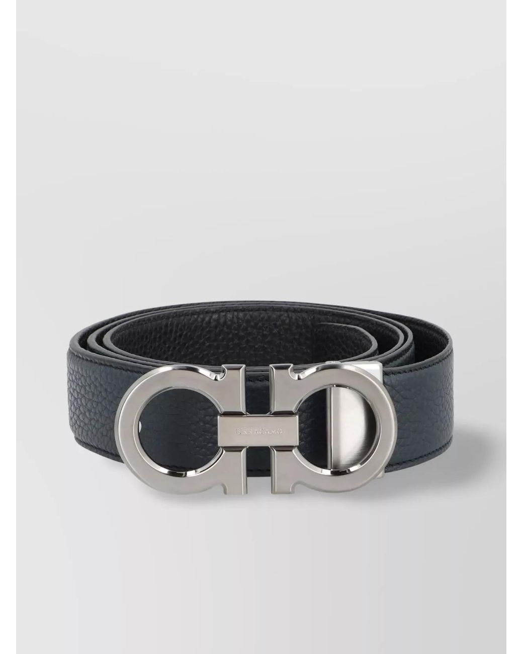 Ferragamo Multicolor Calf Leather Reversible Belt for men
