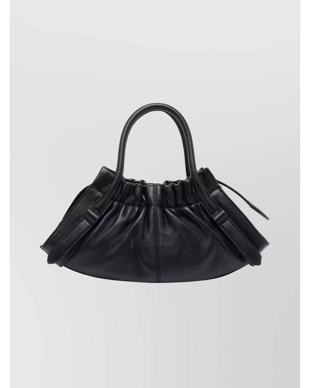 Marc Jacobs Black Small Lamb Leather Shoulder Bag