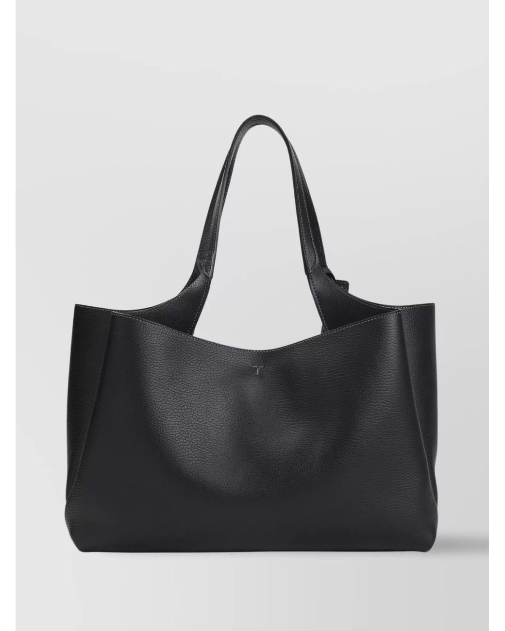 Tod's Black Medium Leather Shoulder Bag