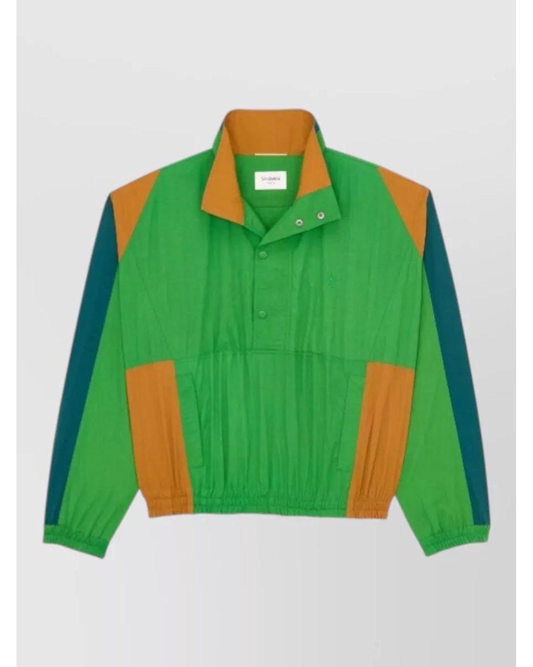 Saint Laurent Green Bomber Jacket