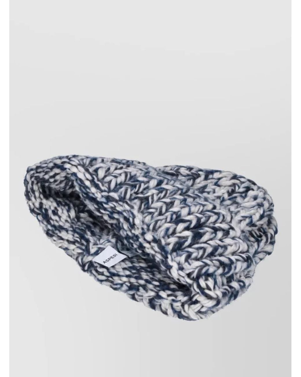Aspesi Blue Beanie for men