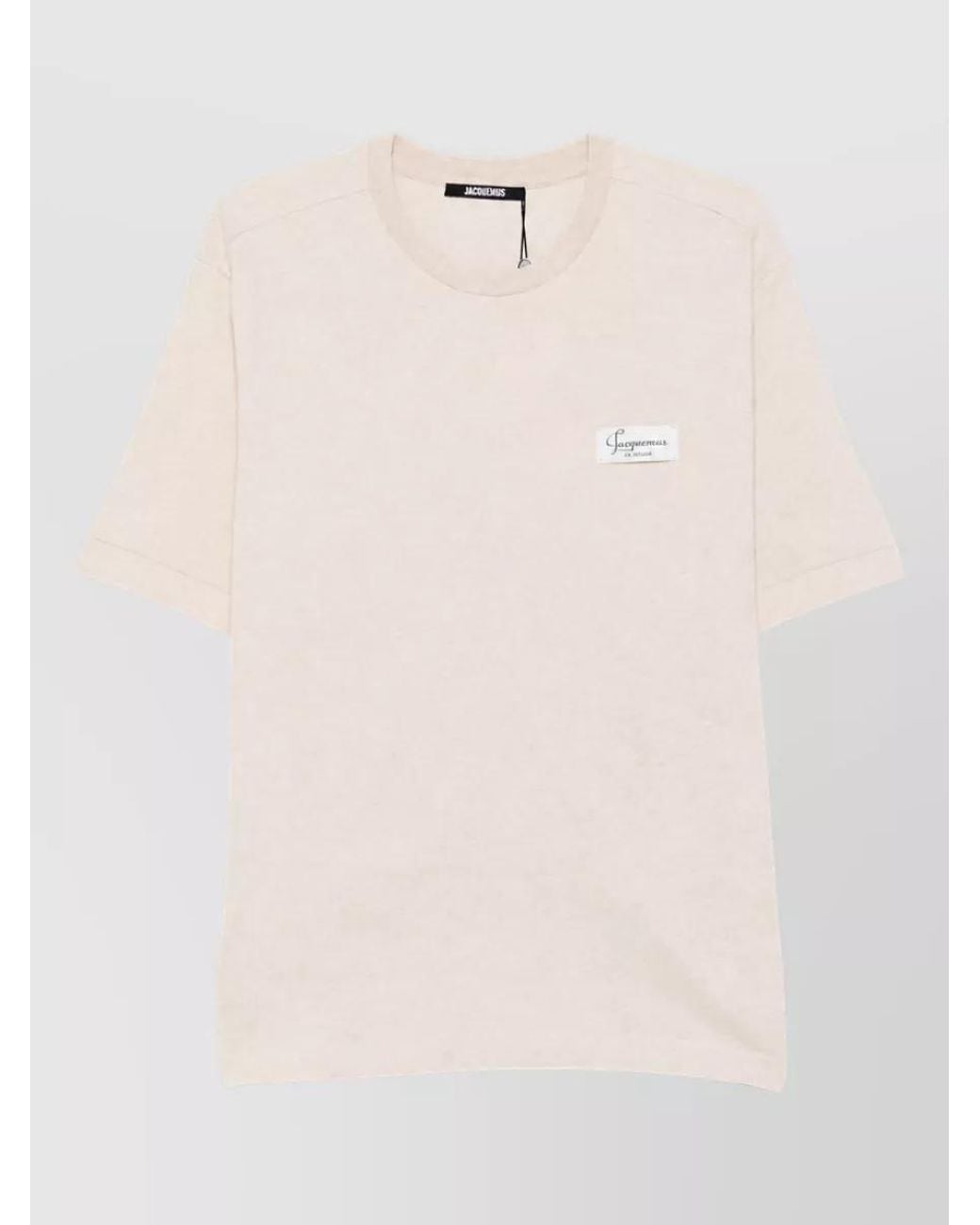 Jacquemus Natural Short-Sleeve Shirt for men