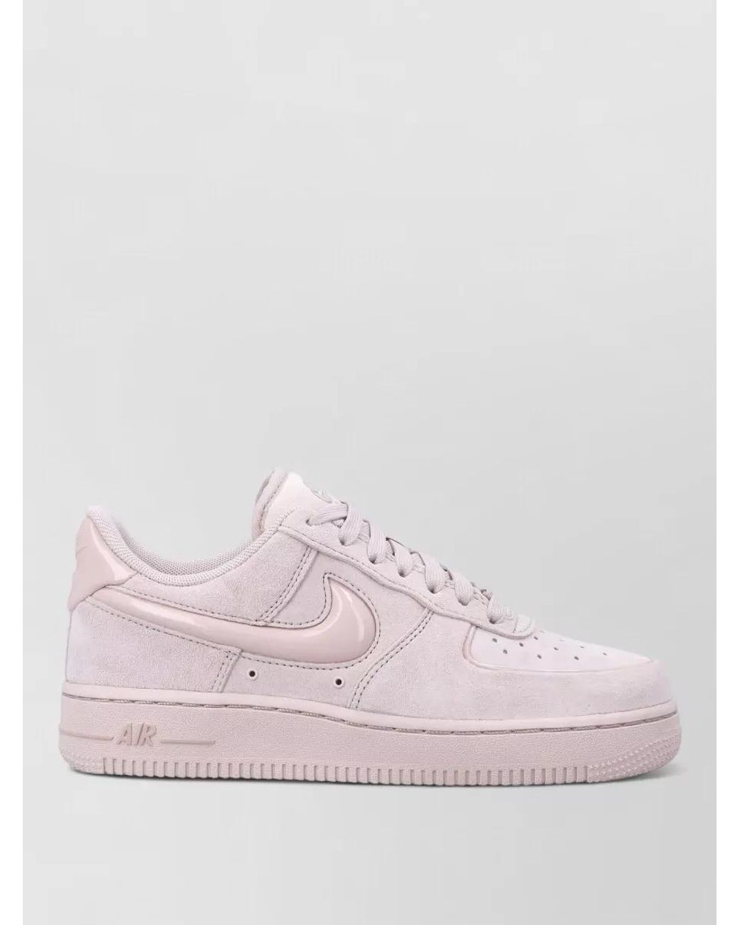 Nike Pink Leather Low-Top Sneakers
