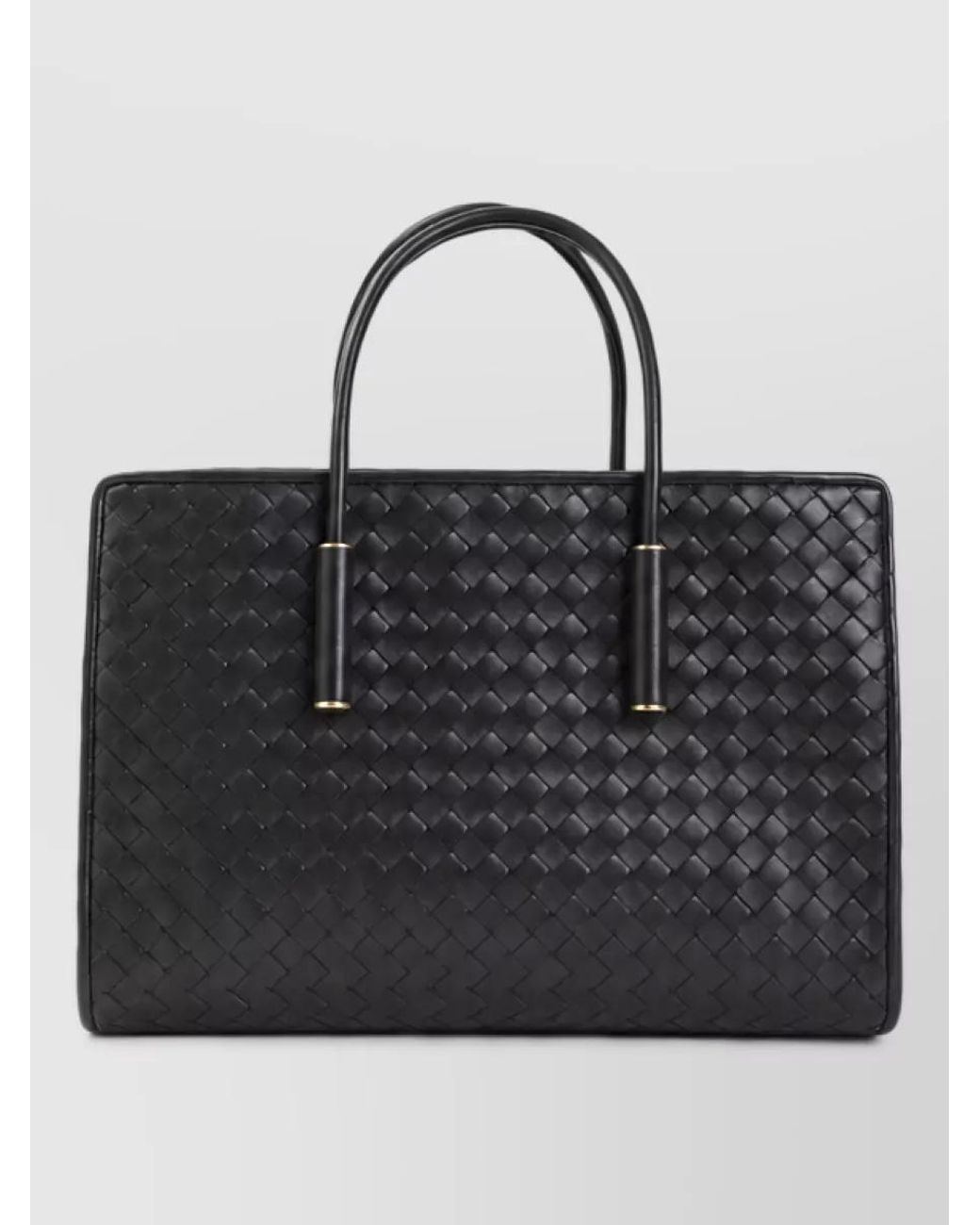 Bottega Veneta Black Small Leather Tote Bag