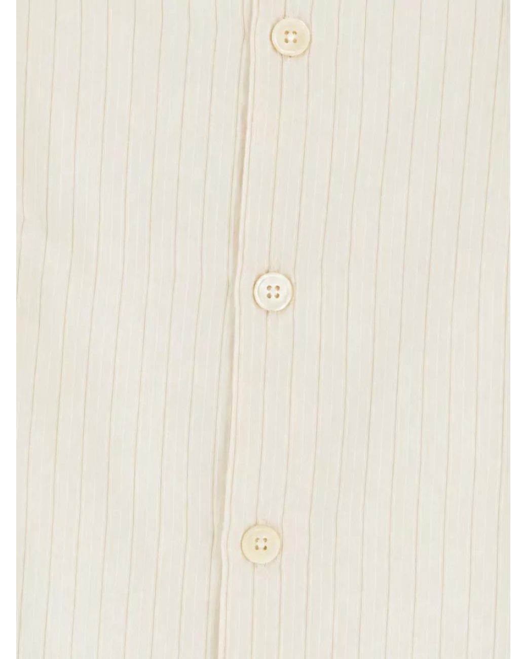 Our Legacy Natural Striped Shirt for men