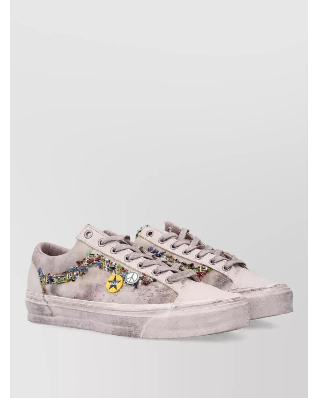 Vans Multicolor Souvenir Low-Top Lace-Up Sneakers