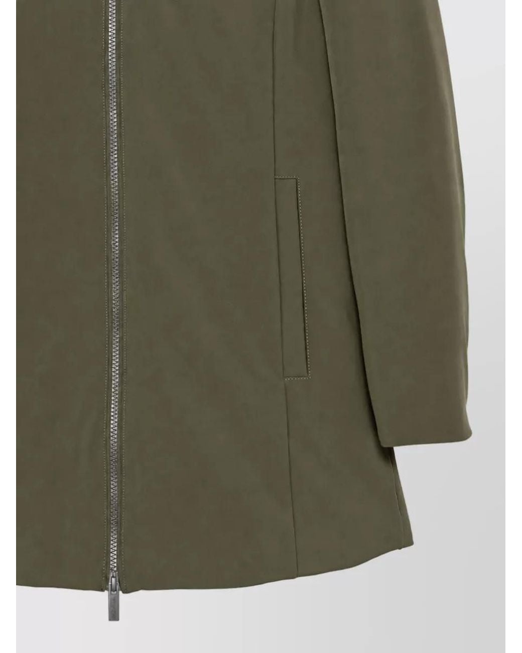 Woolrich Green Down Parka Jacket