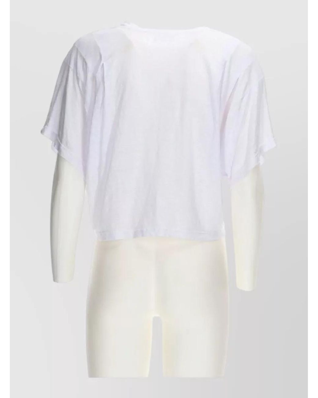 Isabel Marant White Jersey T-Shirt