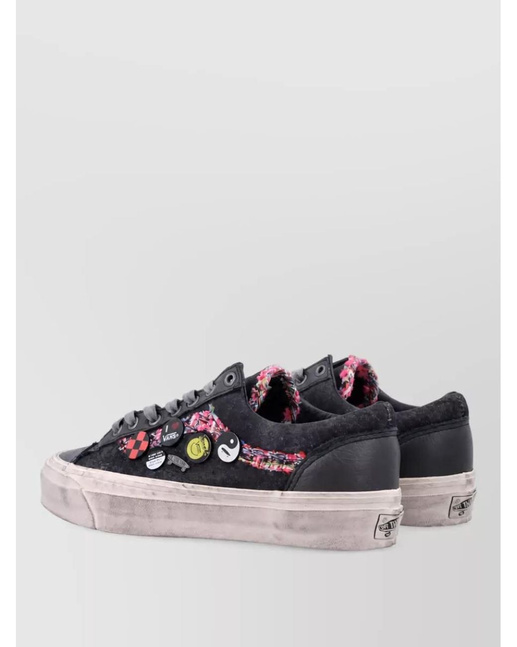 Vans Multicolor Lace-Up Low-Top Sneakers
