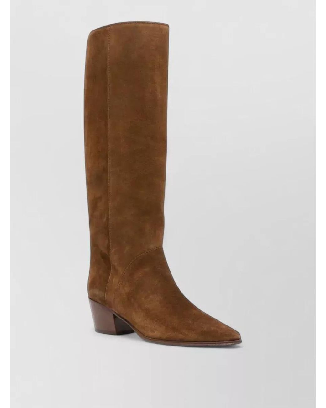 Casadei Brown Leather Knee Boots
