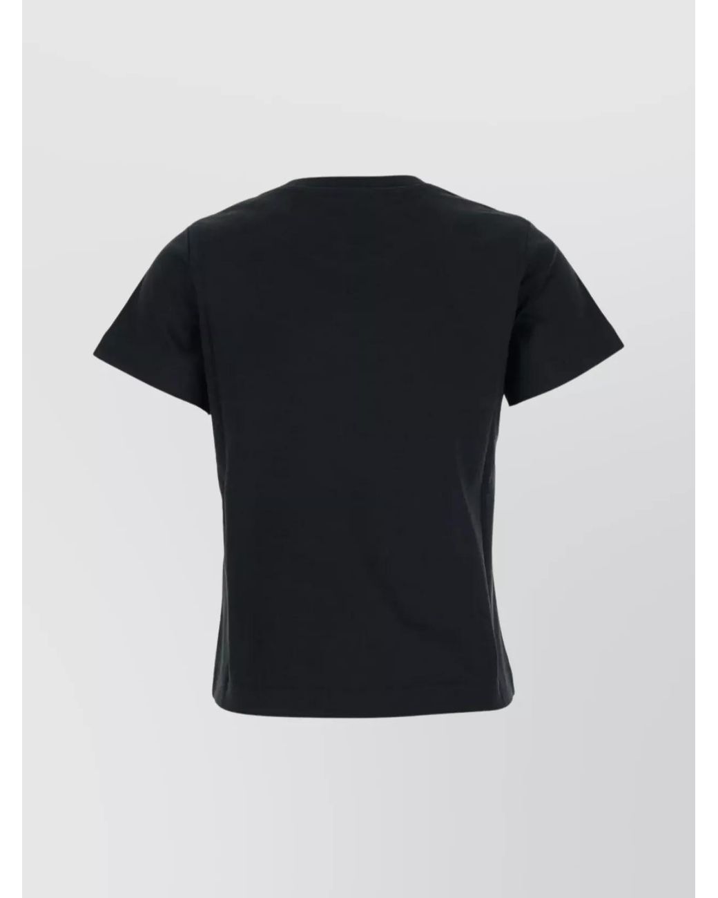 Moncler Black Cotton Short-Sleeve Crew-Neck T-Shirt
