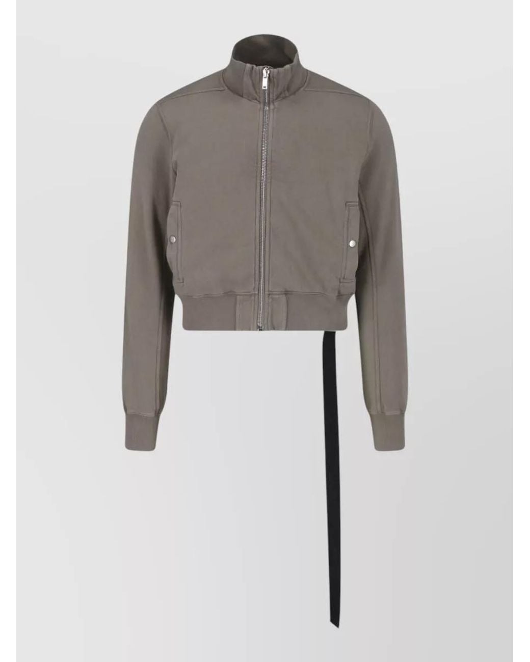 Rick Owens Gray Bomber Jacket for men