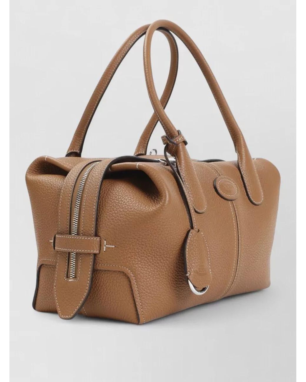 Tod's Brown Leather Tote Bag