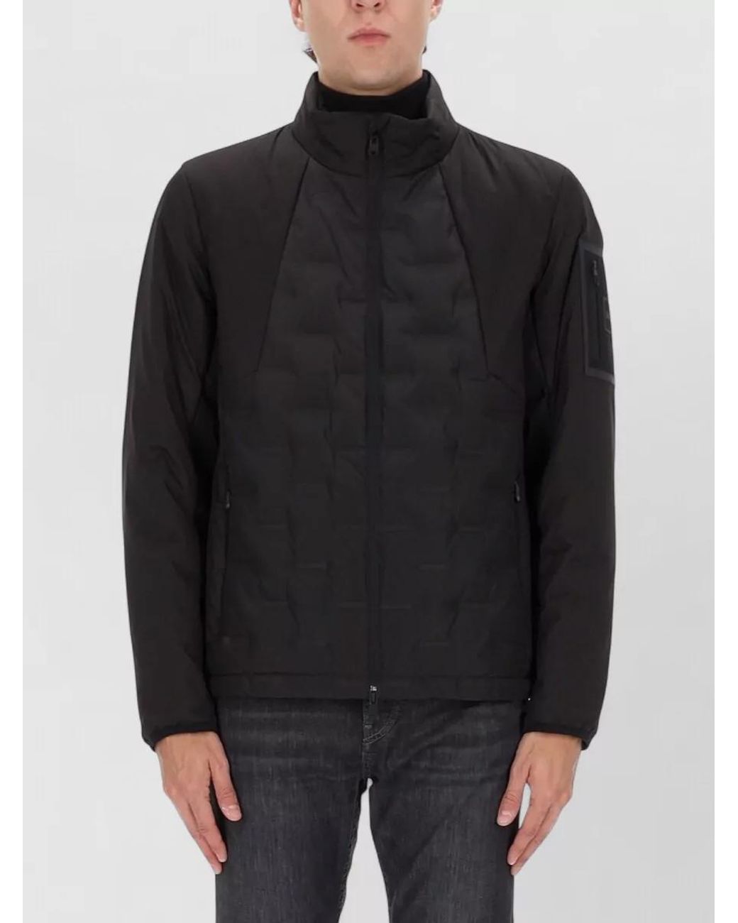 Boss Black Down Puffer Jacket for men