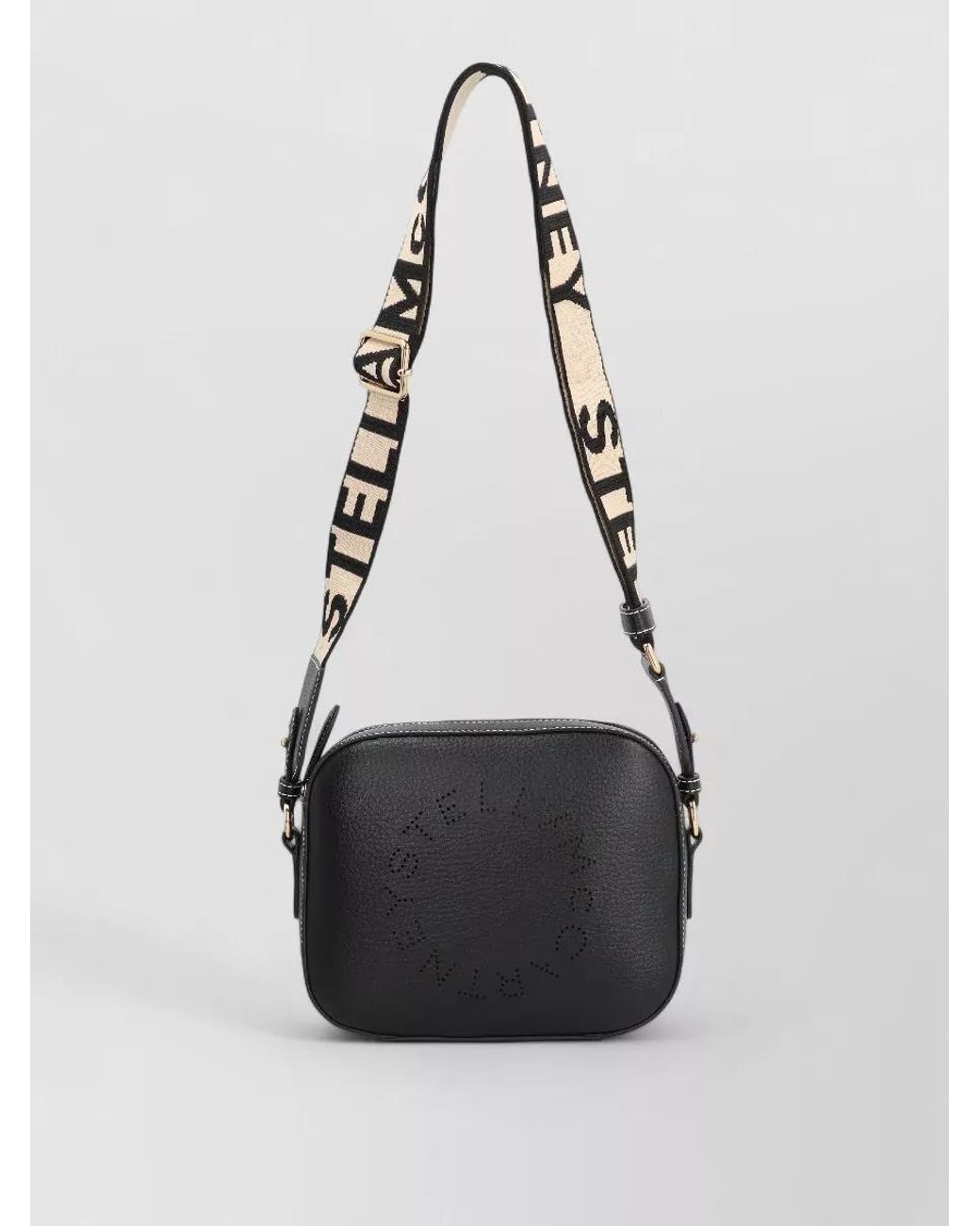 Stella McCartney Black Logo Camera Bag for men