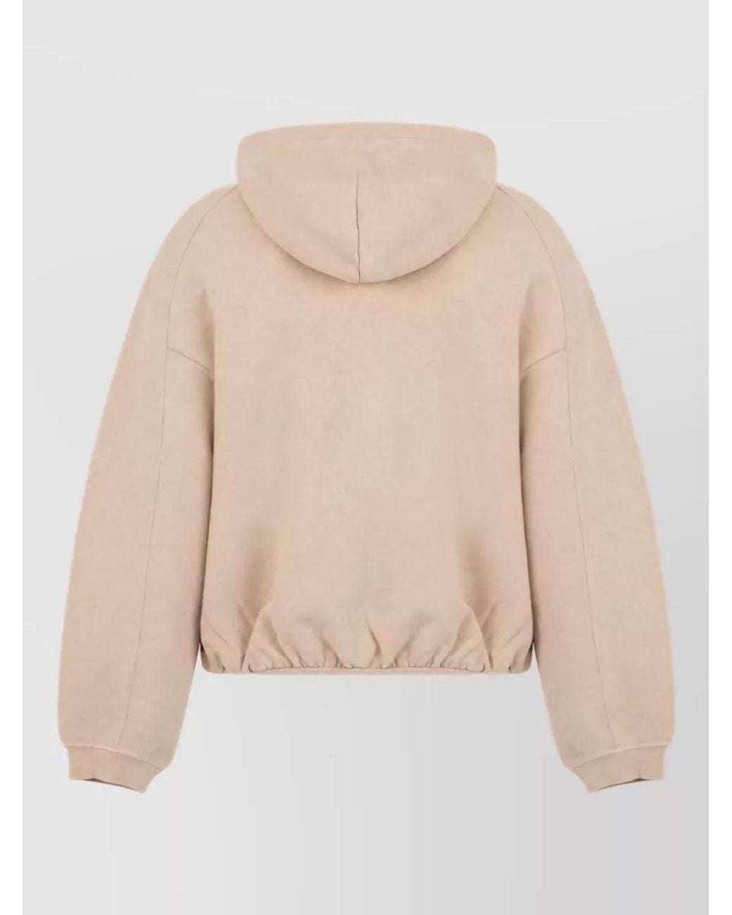 Jacquemus Natural Cotton Relaxed-Fit Hooded Jacket for men
