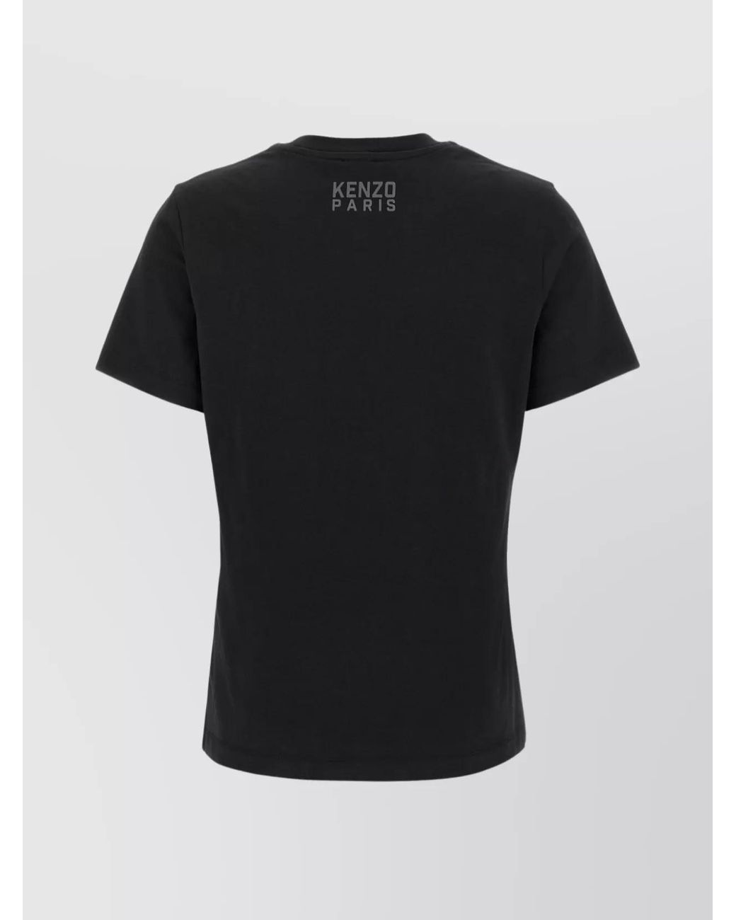 KENZO Black Cotton Printed Short-Sleeve T-Shirt