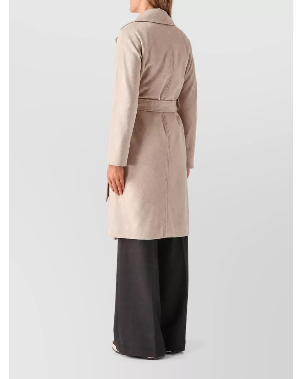 Max Mara White Cashmere Fitted Jacket
