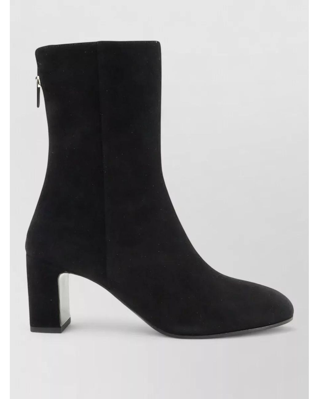 Jimmy Choo Black Suede Leather Boots