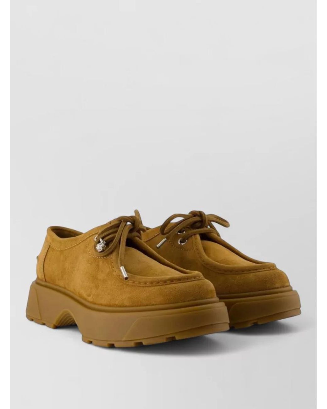 McQueen Brown Suede Low-Top Sneakers for men