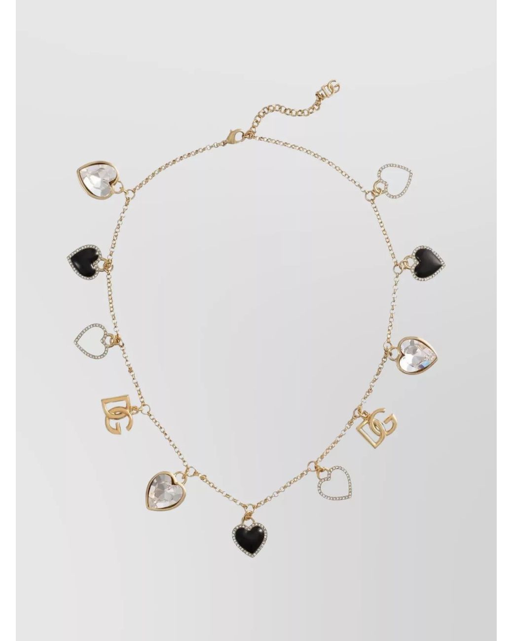 Dolce & Gabbana Natural Glass Heart Necklace