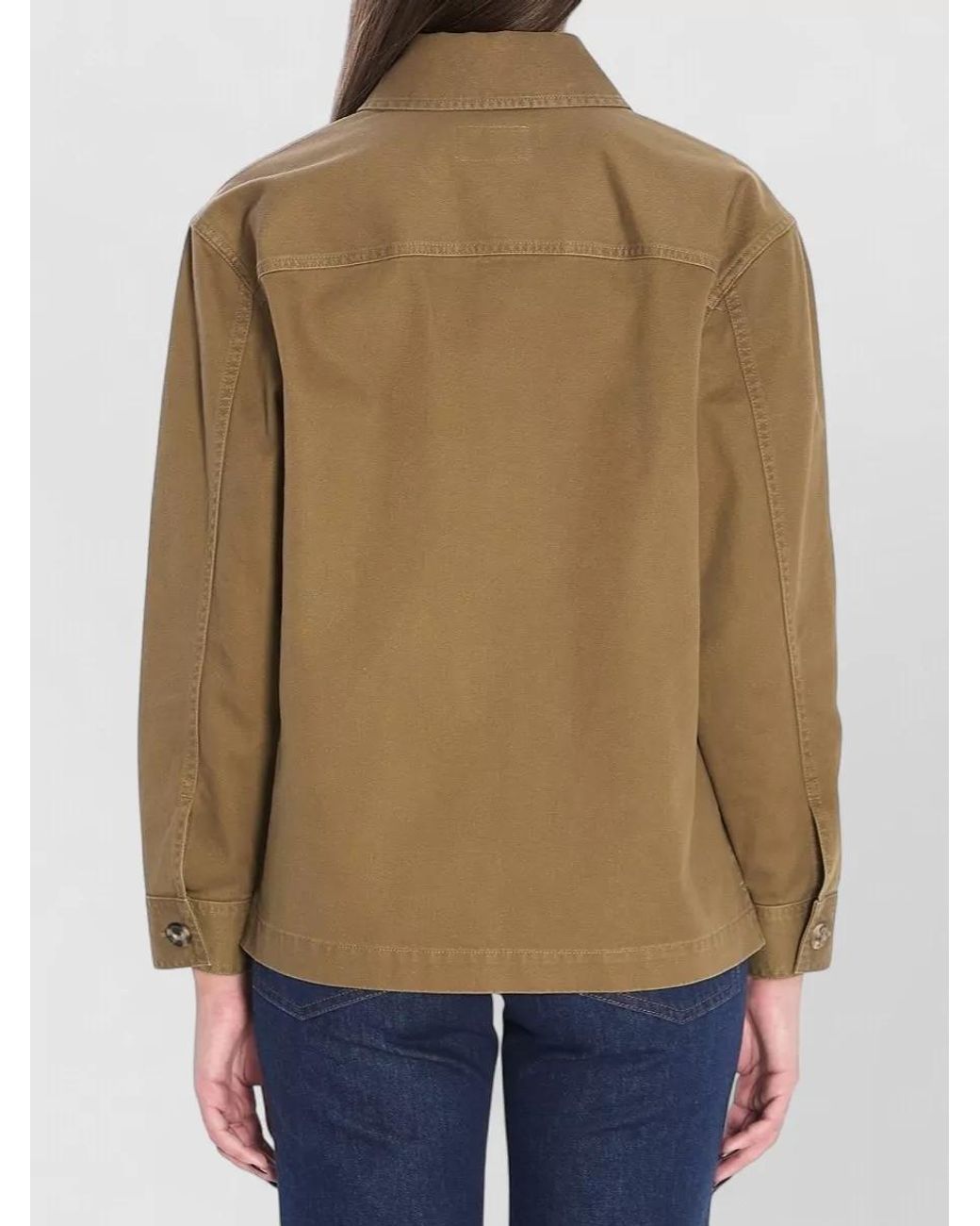 Saint Laurent Natural Cassandre Shirt