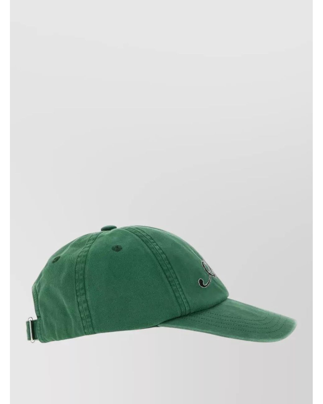 AMI Green Cotton Baseball Cap