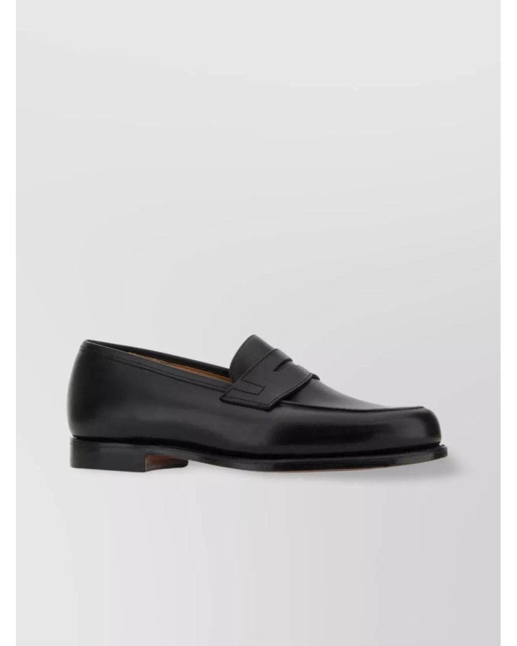 Crockett and Jones Black Grantham 2 Loafers Leather for men