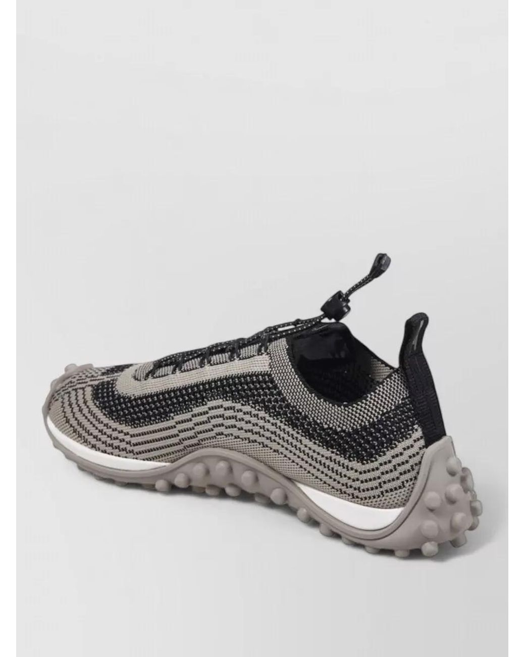 AMI Gray Mirage Lace-Up Sneakers