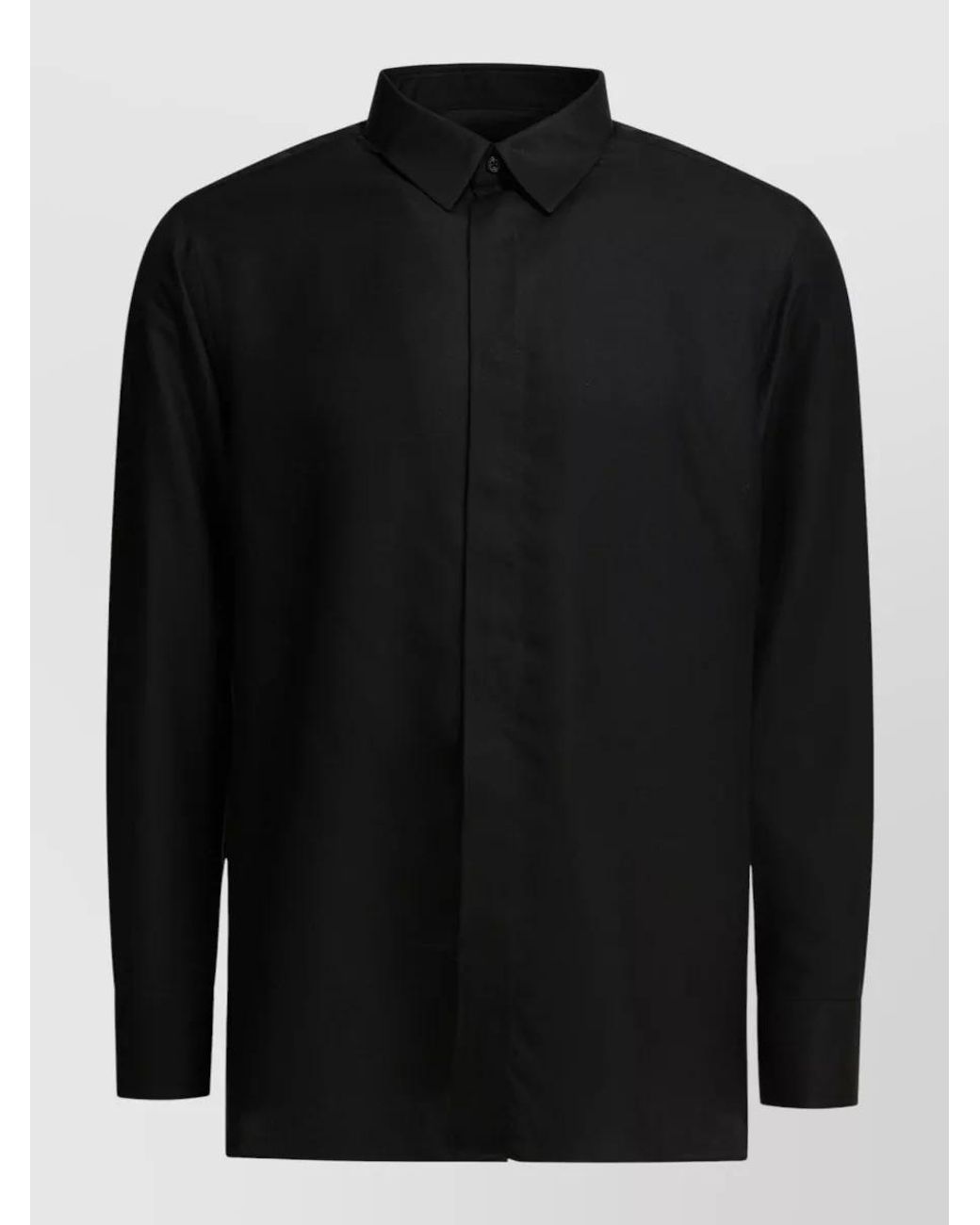 Tom Ford Black Silk Casual Shirt for men