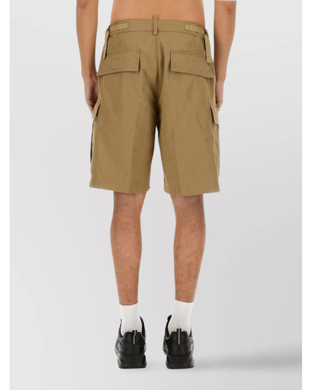 DSquared² Natural Cotton Cargo Shorts for men