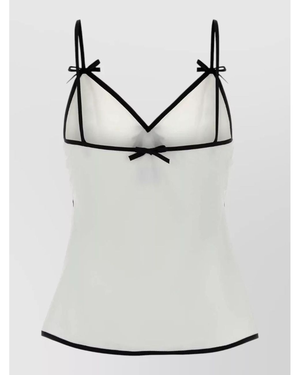 Moschino Multicolor Crepe Camisole Top