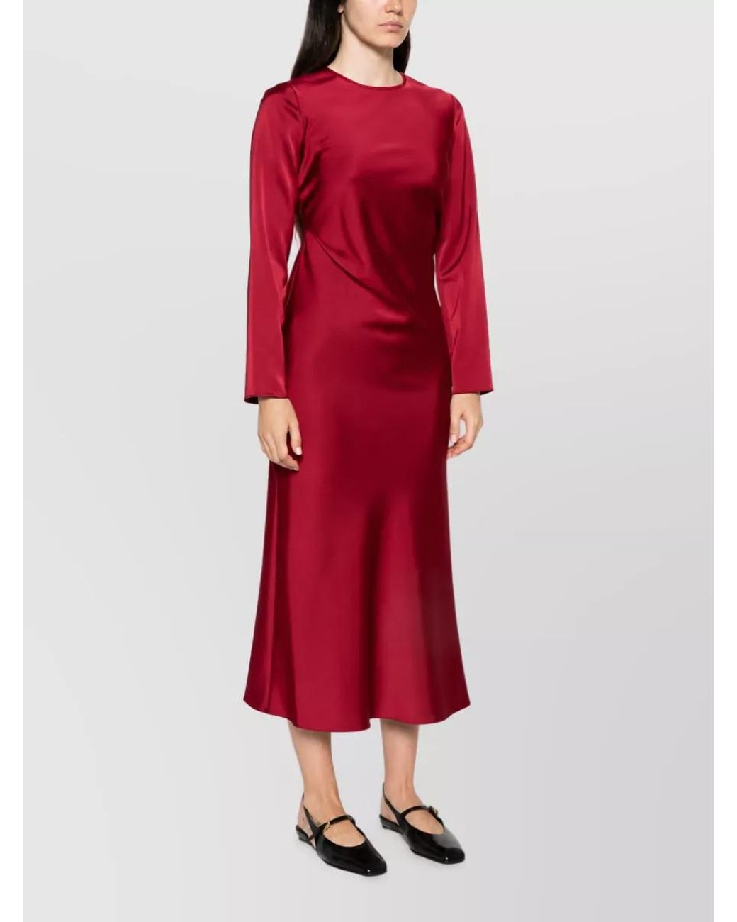 Emporio Armani Red Midi Dress