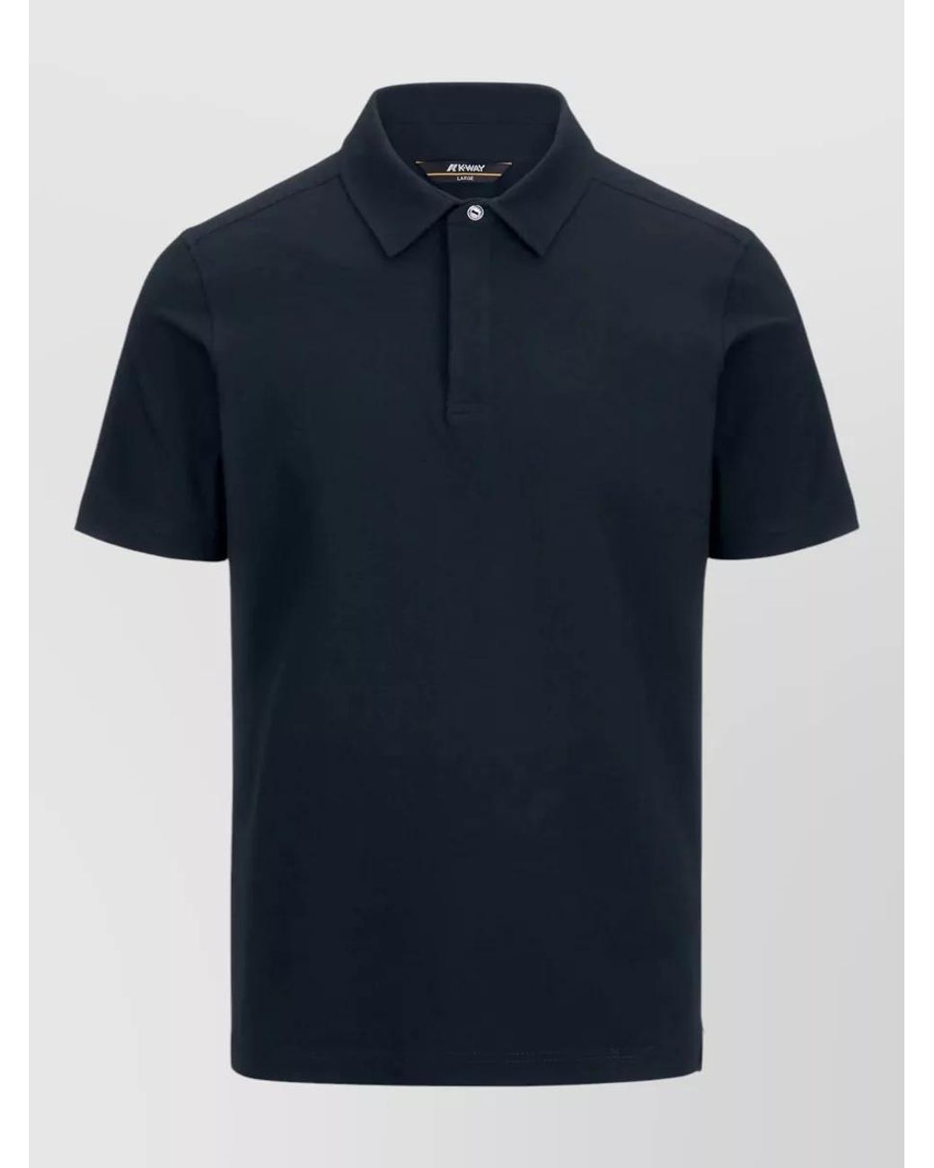 K-Way Blue Cotton T-Shirt for men