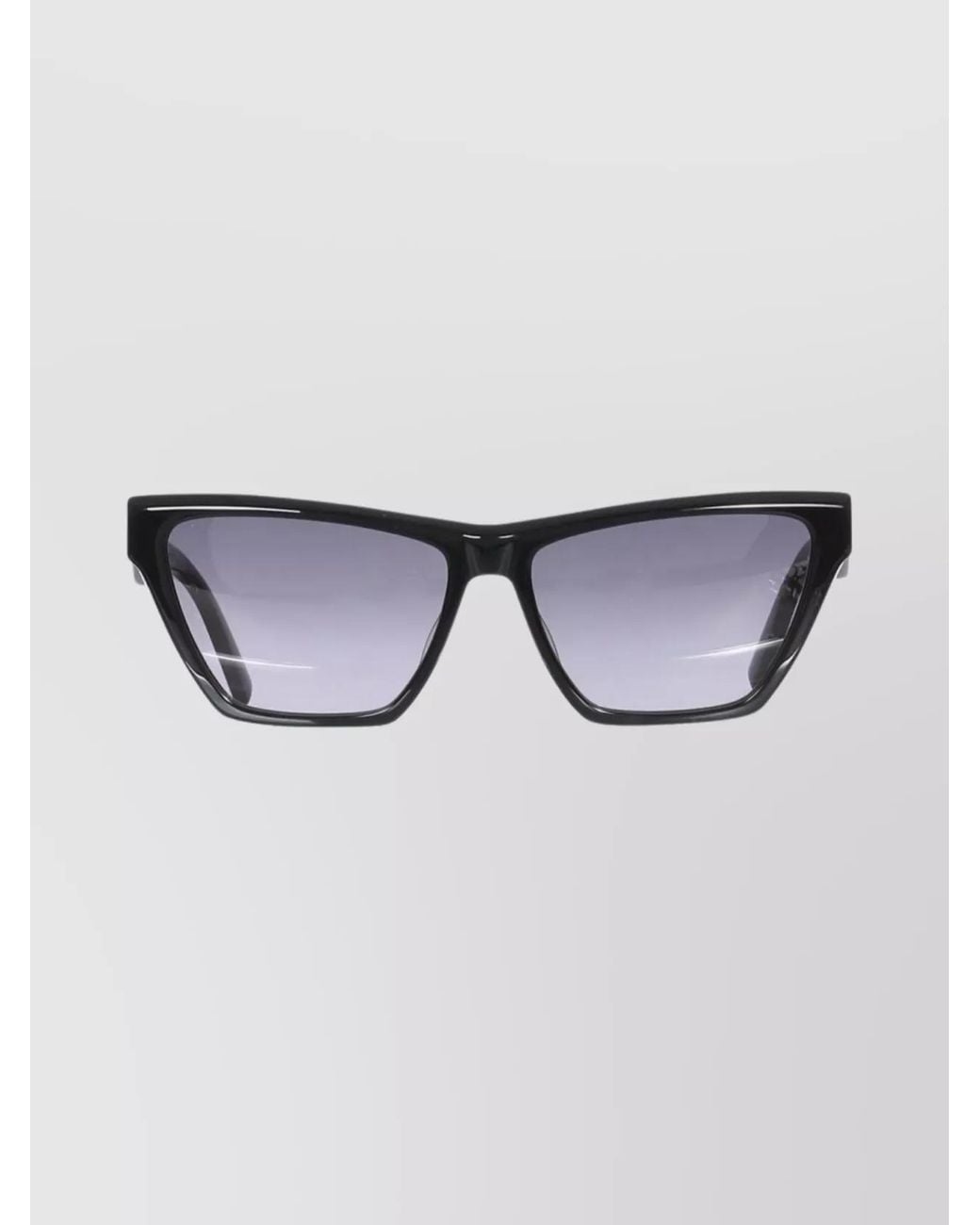 Saint Laurent Gray Cat-Eye Sunglasses