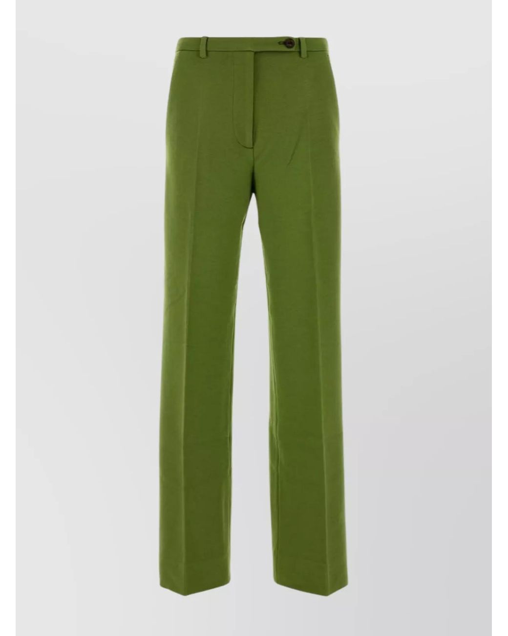 Miu Miu Green Tailored Trousers