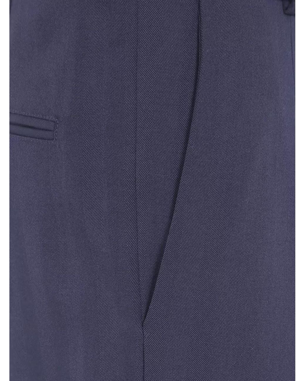 Jacquemus Blue Tailored Trousers for men