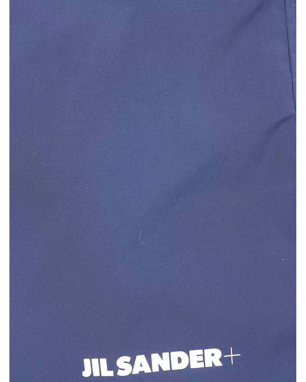Jil Sander Blue Deck Shorts for men