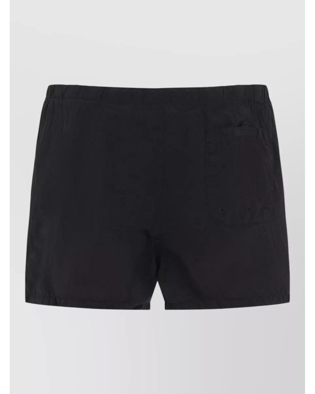 Stone Island Black Technical Swim Shorts for men